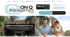 Desktop Screenshot of onqmanagement.com